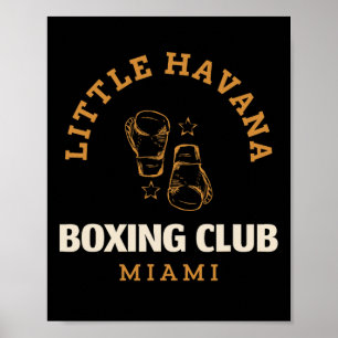 Little Havana Boxing Club Miami - Boksen Poster