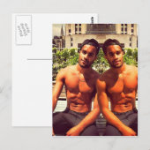 Little Havana Twins Briefkaart (Voorkant / Achterkant)