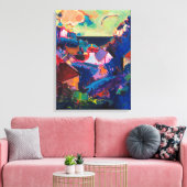 Little Haven Canvas Afdruk (Insitu (Woonkamer))