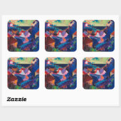 Little Haven Vierkante Sticker (Vel)
