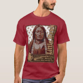 Little Hawk Oglala Lakota Warrior T-shirt (Voorkant)