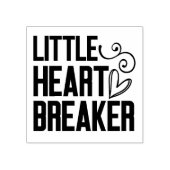 Little Heart Breaker Rubberstempel (Afrduk)