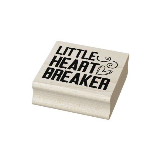 Little Heart Breaker Rubberstempel (Stempel)