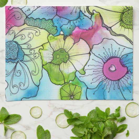 Little Heart Kitchen Towel Theedoek (Gevouwen)