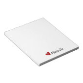 "Little Heart" Notitieblok (Schuin)