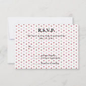 Little Hearts Bruiloft RSVP (Voorkant)