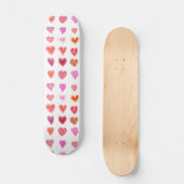 Little hearts skateboard (Voorkant)