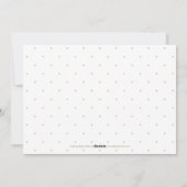 Little Hearts This Is Love Geboorteaankondiging Feestdagenkaart (Achterkant)