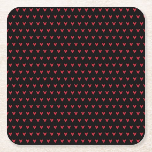 Little Hearts Wedding Kartonnen Onderzetters (Voorkant)