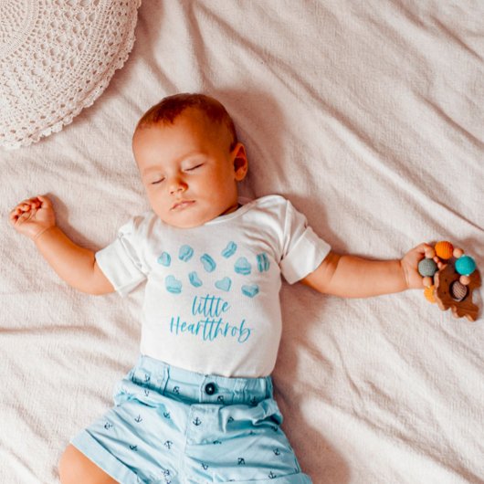 Little Heartthrob Boy Verjaardagsfeestje Kinder Shirts