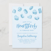 Little Heartthrob Valentijn Verjaardagsfeestje Kaart (Voorkant)