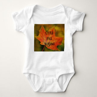 Little Herfst Blessing Gepersonaliseerde Baby Body Romper