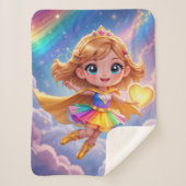 Little Hero, Big Dreams Sherpa Deken (Voorkant)