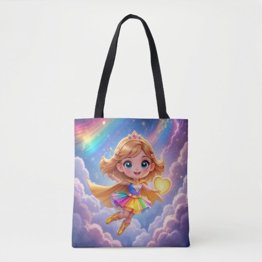 Little Hero, Big Dreams Tote Bag (Voorkant)