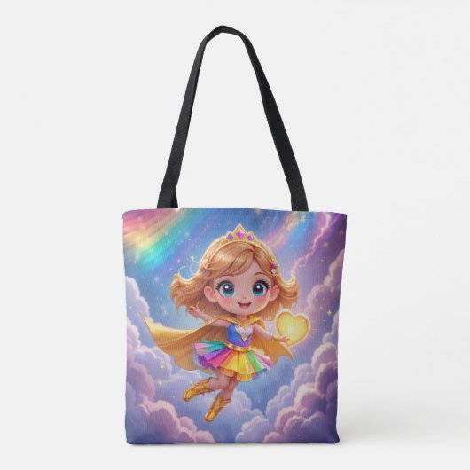 Little Hero, Big Dreams Tote Bag (Achterkant)