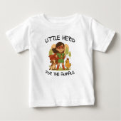 Little Hero for the Animals - Vegan kind T-shirt (Voorkant)