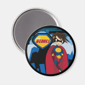 Little Heroes Superhero Magnet (Voorkant / Achterkant)