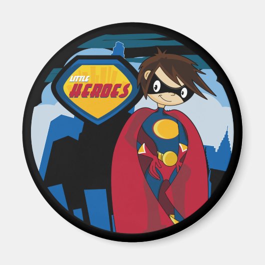 Little Heroes Superhero Magnet (Voorkant)