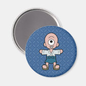 Little Hitotconsul-kozo Yokai Magneet (Voorkant / Achterkant)