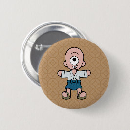 Little Hitotconsul-kozo Yokai Ronde Button 5,7 Cm