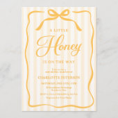 Little Honey Baby Shower Kaart (Voorkant)