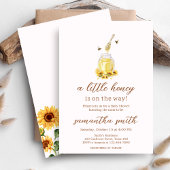 Little Honey-Baby shower Kaart