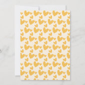 Little Honey Bee 1e verjaardagsfeestje Kaart (Achterkant)