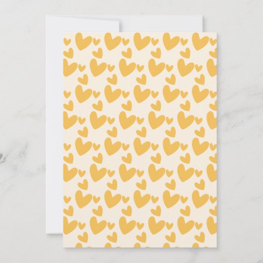 Little Honey Bee 1e verjaardagsfeestje Kaart (Achterkant)