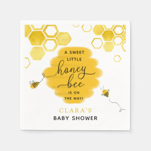 Little Honey Bee Baby shower Napkins Servet