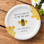 Little Honey Bee Baby shower Papier Bord