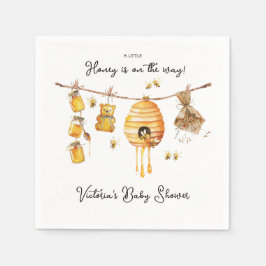 Little Honey Bee Baby shower waslijn Servet