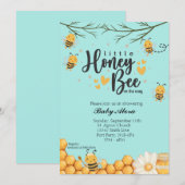 Little Honey Bee Kaart (Voorkant / Achterkant)