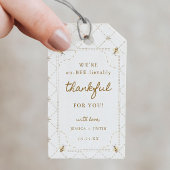 Little Honey Bee on-BEE-leefbaar Dankbare gunst Cadeaulabel