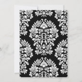 Little Honey - Bee Theme Baby shower Invitation Kaart (Achterkant)