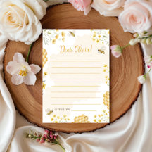Little Honey Birthday Time Capsule Card