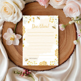 Little Honey Birthday Time Capsule Card Kaart