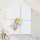 Little Honey Dank je baby shower Cadeaulabel (Met Touw)