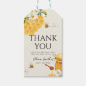 Little Honey Dank je baby shower Cadeaulabel (Voorkant)