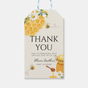 Little Honey Dank je baby shower Cadeaulabel
