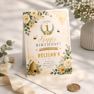 Little Honey Eerste Bijendag Kaart