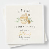 Little Honey Is On The Way Bee Baby Shower Welcome Servet