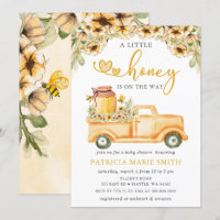 Little Honey is op weg naar het Baby shower van Ho