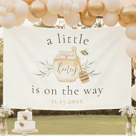 Little Honey On The Way Bee Baby Shower Banner