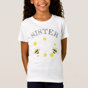 Little Honey Sister T-shirt Kinderen 1e Verjaardag