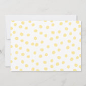 Little Honey Verjaardag Uitnodiging Bijendag Bijen (Achterkant)