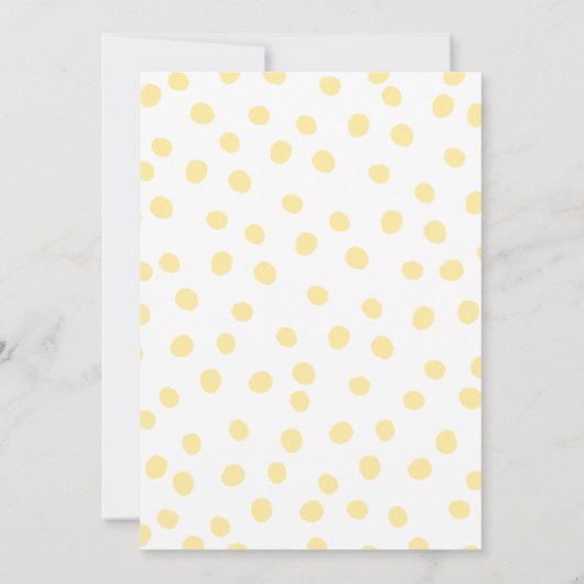 Little Honey Verjaardag Uitnodiging Bijendag Bijen (Achterkant)