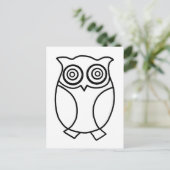 Little Hoot Briefkaart (Staand voorkant)