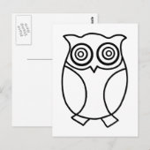 Little Hoot Briefkaart (Voorkant / Achterkant)