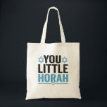 Little Horah Hanukkah Funny Jewish Gezegde Gift Tote Bag<br><div class="desc">chanukah,  menorah,  hanukkah,  dreidel,  jewish,  Chrismukkah,  vakantie,  horah,  kerstmis, </div>