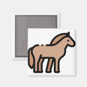 Little Horse Magneet (Voorkant / Achterkant)